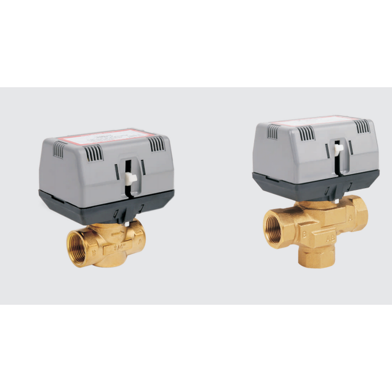 Motorized Two Port Valve Manufacturer - DN25 3/4 Model VC 6013 Brass Modulating 220V