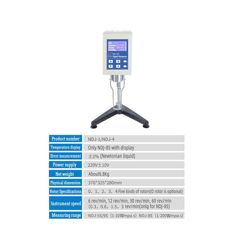 Rotating Viscometer Manufacturer - Portable Laboratory Digital for Factory Automotive Stone Printing