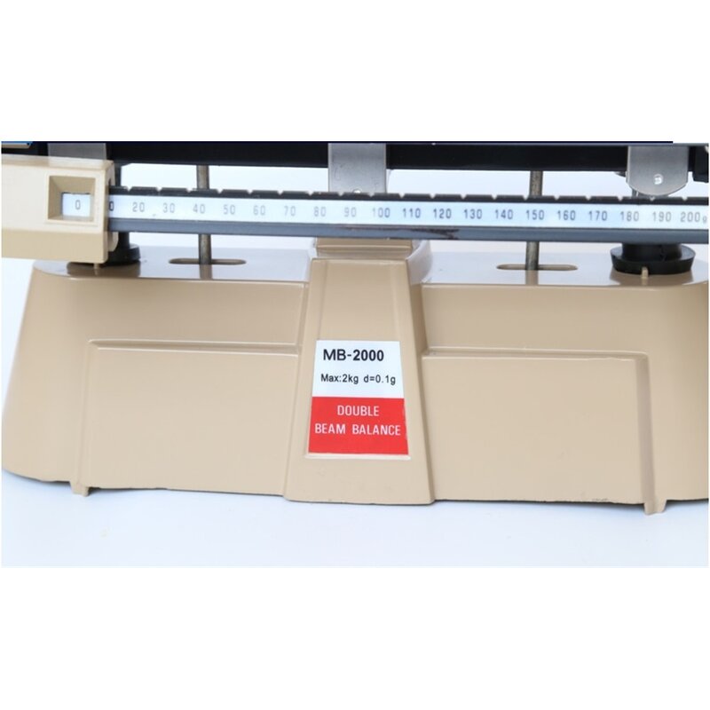 Mechanical Balance Manufacturer - MB2000 Two Pan Double Beam Weighing Scale