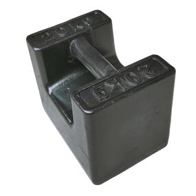 Cast Iron Calibration Weights Manufacturer - OIML Standard Stackable 20kg M1 for Crane