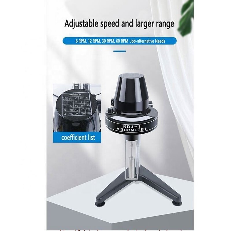 Digital Rotational Viscometer Manufacturer - NDJ-1 NDJ-4 Lab Viscosity Meter