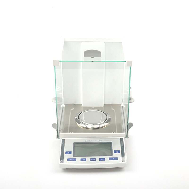 Electronic Analytical Balance Manufacturer - 0.1mg/0.01mg RS232 Electromagnetic Force Sensor Detachable Lab Precision Digital