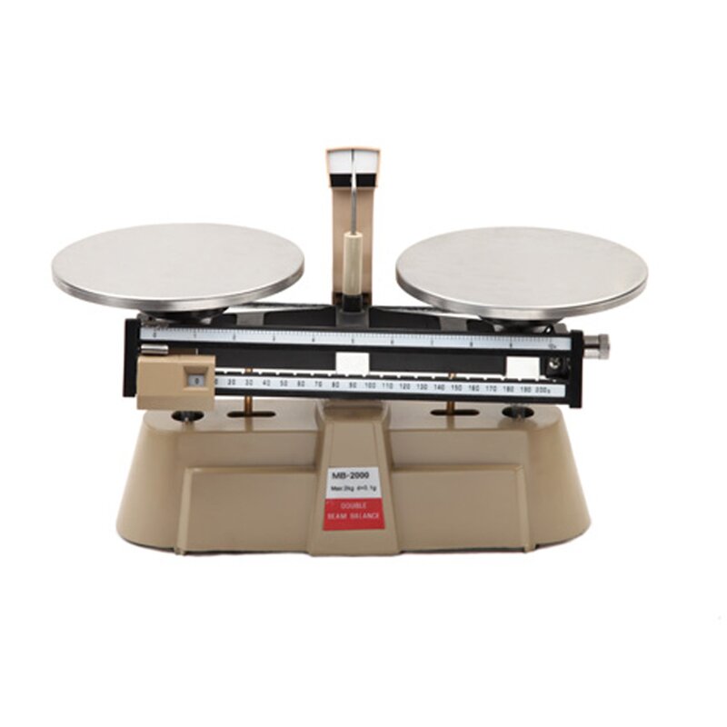 Mechanical Balance Manufacturer - MB2000 Two Pan Double Beam Weighing Scale