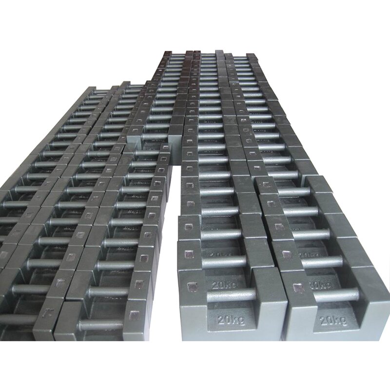 Cast Iron Calibration Weights Manufacturer - OIML Standard Stackable 20kg M1 for Crane