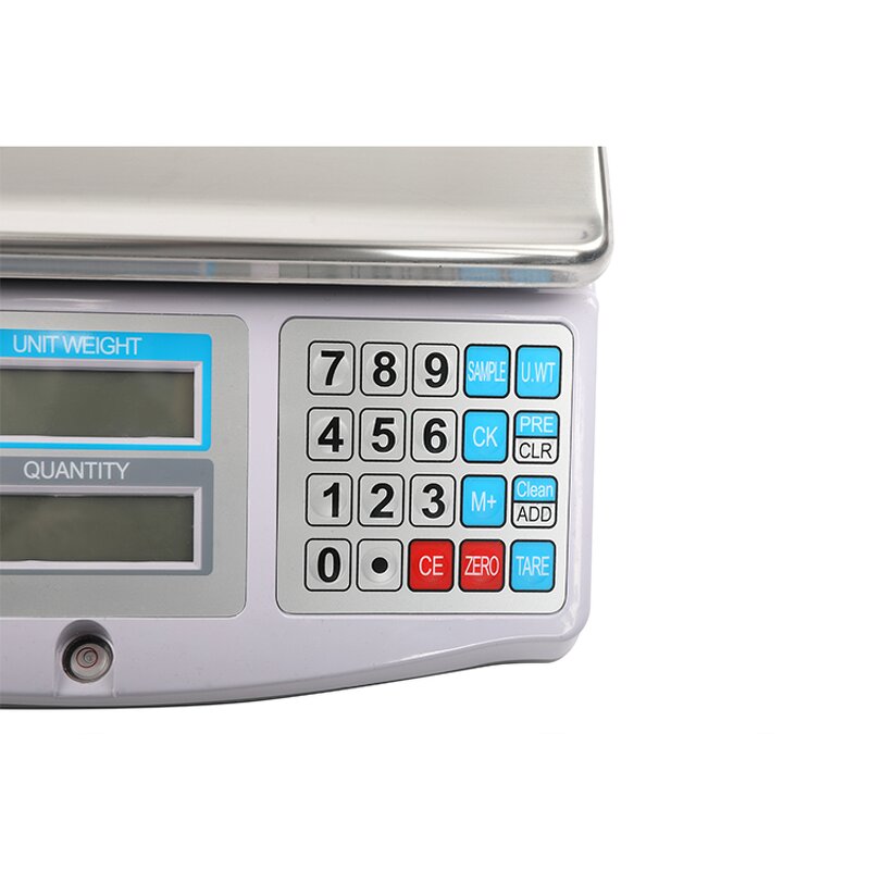 Electronic Weighing Scale Manufacturer - 3-30kg Industrial for Fruits Vegetables Poultry Paper