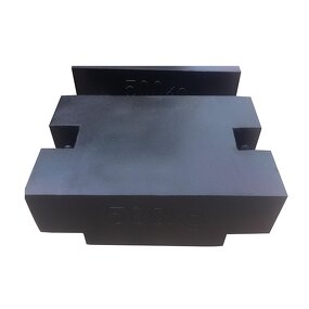 Cast Iron Calibration Weights Manufacturer - Mass OIML Counterpoise 100kg Elevator Load Slotted 500-1000kg 1 Ton Test