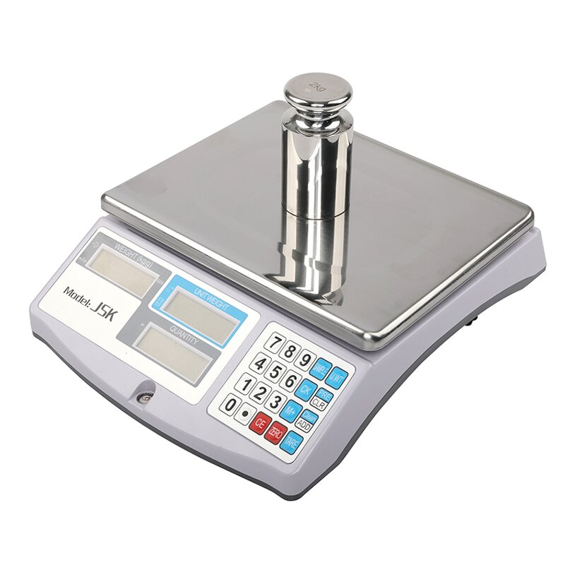 Electronic Weighing Scale Manufacturer - 3-30kg Industrial for Fruits Vegetables Poultry Paper