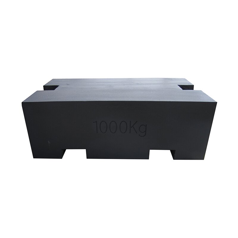 Cast Iron Calibration Weights Manufacturer - Mass OIML Counterpoise 100kg Elevator Load Slotted 500-1000kg 1 Ton Test
