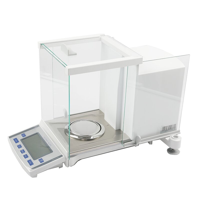 Electronic Analytical Balance Manufacturer - 0.1mg/0.01mg RS232 Electromagnetic Force Sensor Detachable Lab Precision Digital