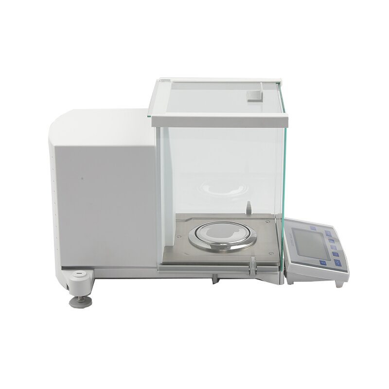 Electronic Analytical Balance Manufacturer - 0.1mg/0.01mg RS232 Electromagnetic Force Sensor Detachable Lab Precision Digital