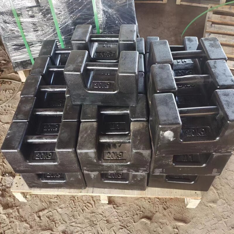 Cast Iron Calibration Weight Manufacturer - 20-1000kg Stackable for Crane