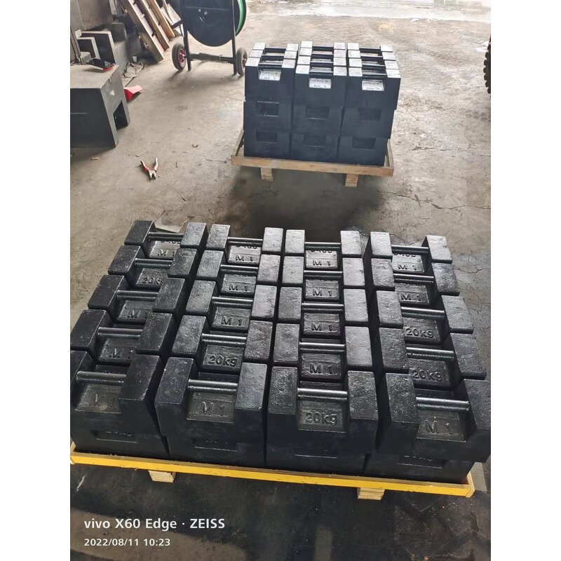 Cast Iron Weights Manufacturer - M1 20kg for Forklift Counter Elevator Load Test