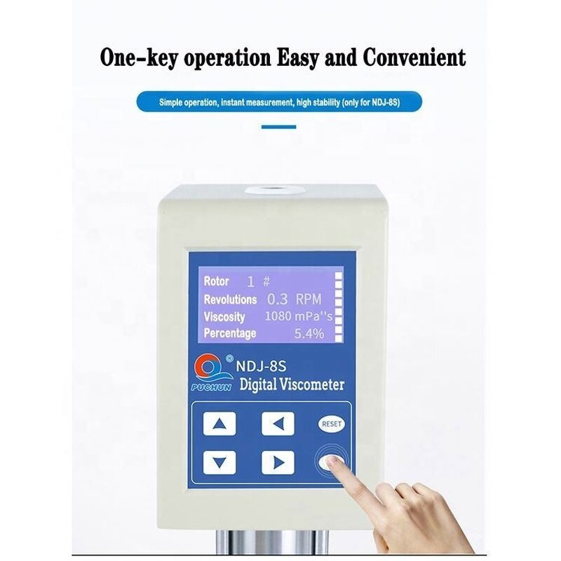 Digital Rotational Viscometer Manufacturer - NDJ-1 NDJ-4 Lab Viscosity Meter