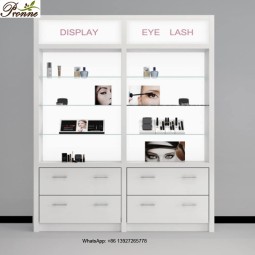 Glass Display Case Factory - Nail Salon Furniture Beauty Spa with Storage Case