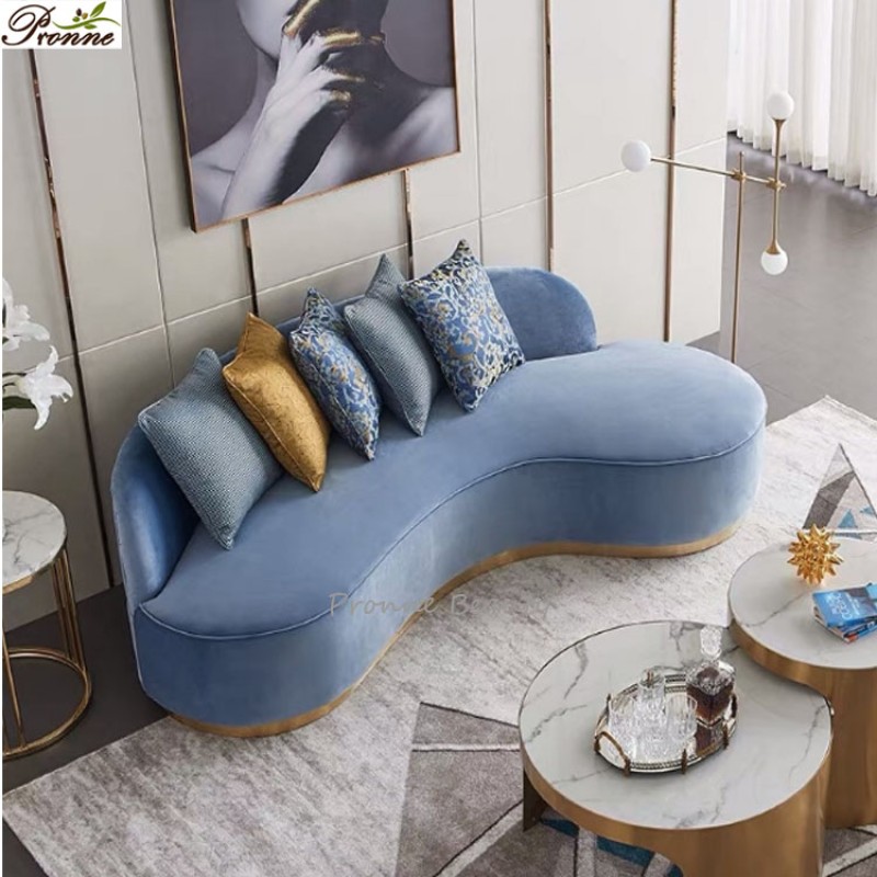 Waiting Room Chairs Manufacturer - Popular Pink Velvet Salon Rest Area Leisure Beauty Reception Chairs