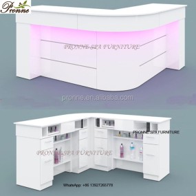 Curve Nail Bar Table Factory - Wholesale High Quality Commercial Nail Salon Furniture with Ventilation