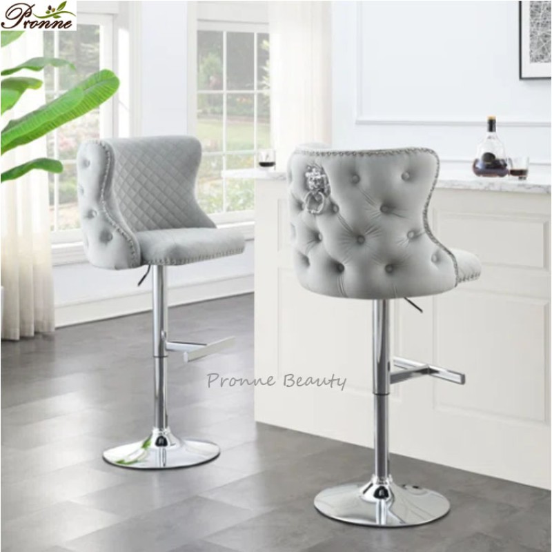 Barstools Manufacturer - Modern Counter Adjustable Swivel Height with Low Back Kitchen Bar Chairs