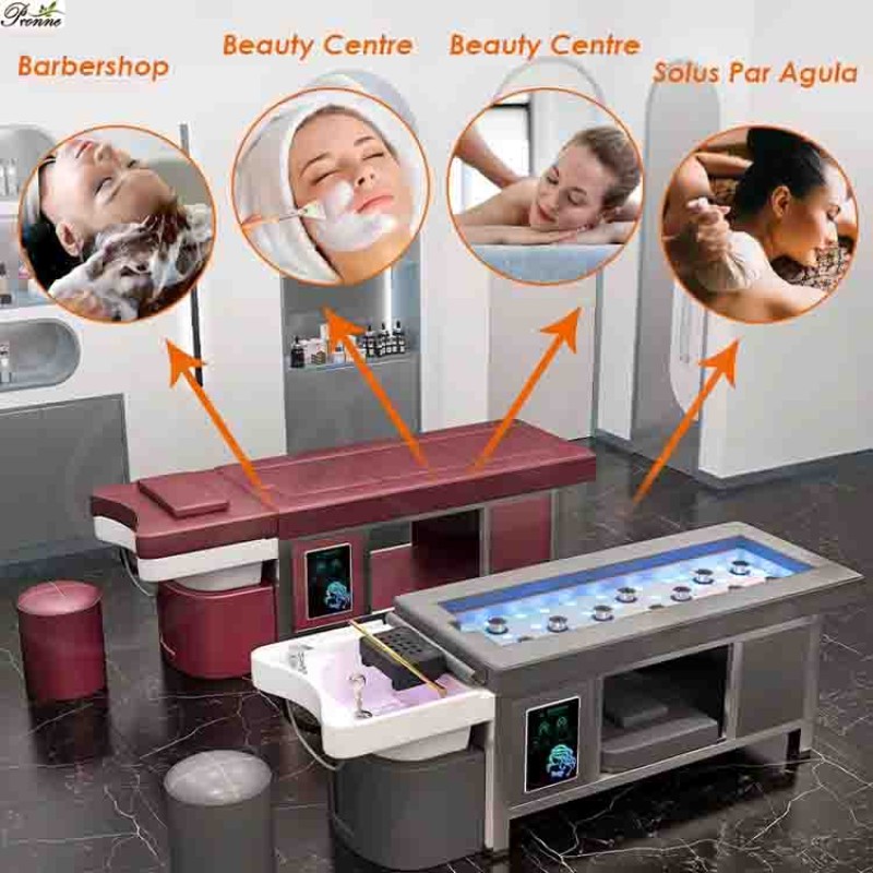 Head Washing Bed Factory - Modern Therapy Moxibustion Shampoo Bed