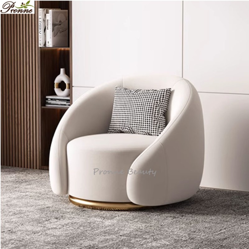 Waiting Room Chairs Manufacturer - Popular Pink Velvet Salon Rest Area Leisure Beauty Reception Chairs