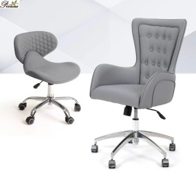 Manicure Chair Factory - Beauty Salon Modern Diana Chair Combo with Wheels for Customer