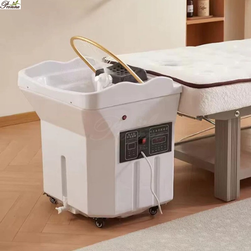 Electric Shampoo Chair Manufacturer - Hair Salon Equipment Luxury Rotating Massage with Bowl