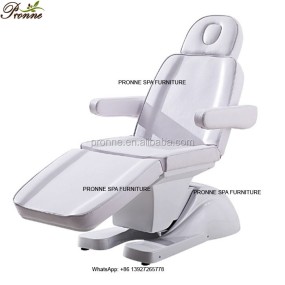 Hydraulic Folding Bed Factory - Antique Light Pink Full Body Nails Spa Folding Beauty Bed Massage Bed for Salon