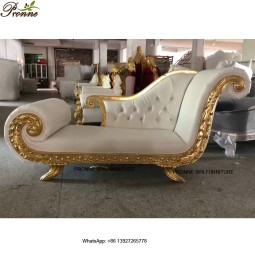 Waiting Bench Manufacturer - American Style Pink Velvet Waiting Area Chair Salon Furniture