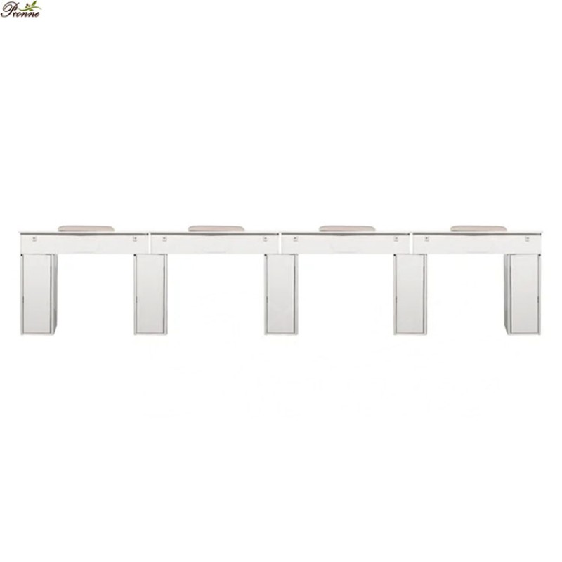 Manicure Work Station Manufacturer - Latest Fashion Nail Beauty Salon Furniture Package with Chair