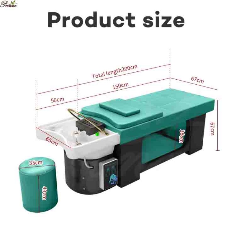 Pedicure Moxibustion Bed Manufacturer - Hot Selling Multi-Functional Physical Therapy Shampoo Bed
