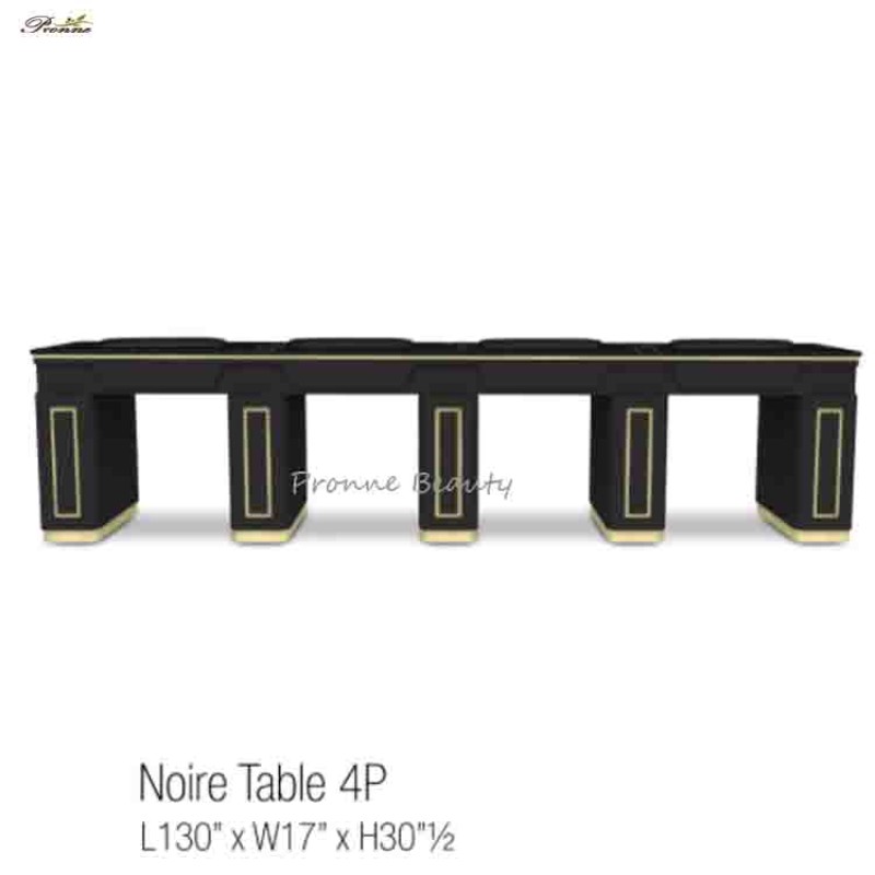 Manicure Tables Manufacturer - Nails Supplies Salon Table Multi-station Acetone Resistant Beige