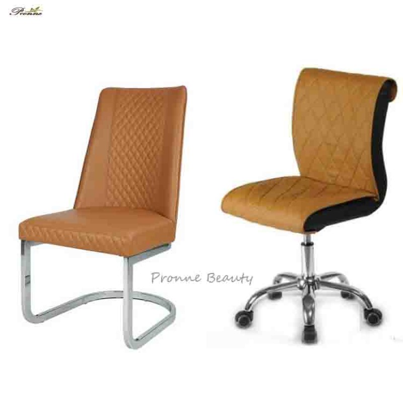 Technician Chair Factory - High-end Modern Nail Salon Leisure Hydraulic Swivel Employee Chair for Manicure
