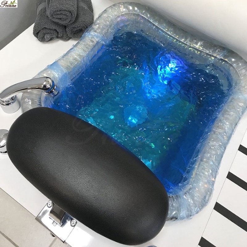 Double Pedicure Station Factory - Factory Hot Sale Simple Design Modern Spa Sofa Foot Spa