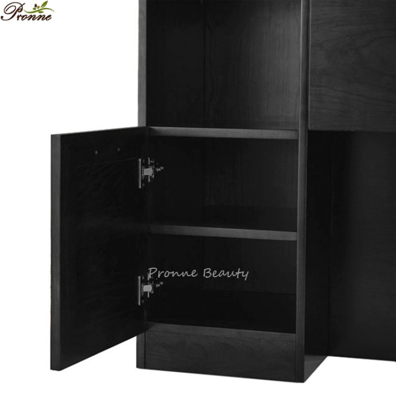 Styling Station Manufacturer - Fashion Design Modern Luxury Barber Shop Double Sided with Mirrors