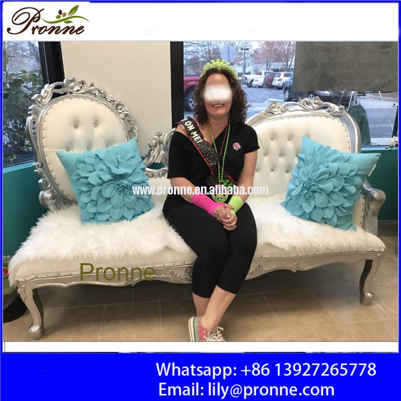 Waiting Sofa Manufacturer - Velvet Microfiber Event Seating Banquette Round for Sale