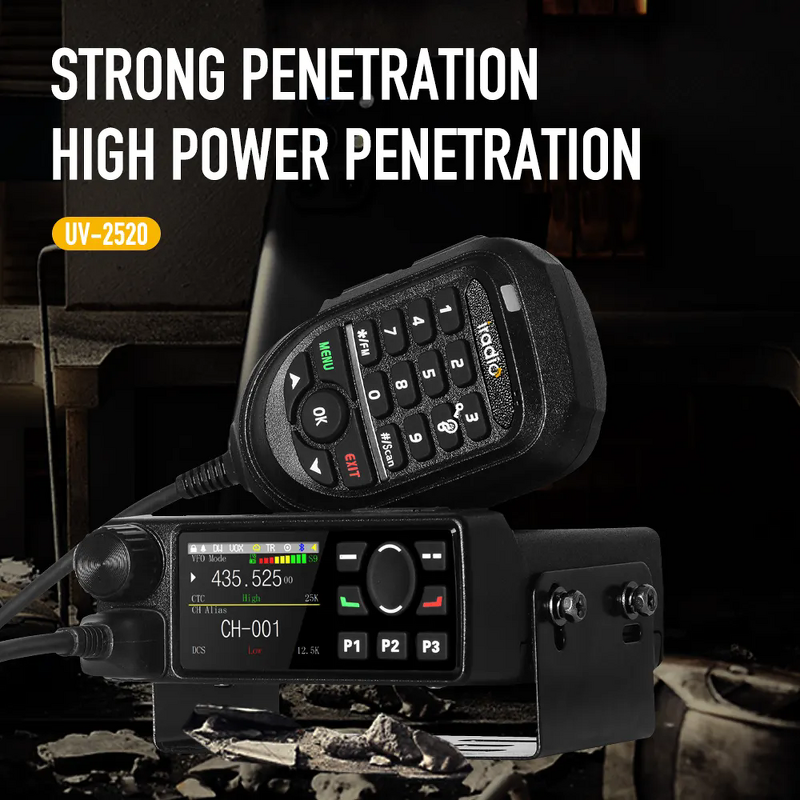 Radio Manufacturer - Iradio UV-2520 Full Band Dual TX/RX Dual Display 25W