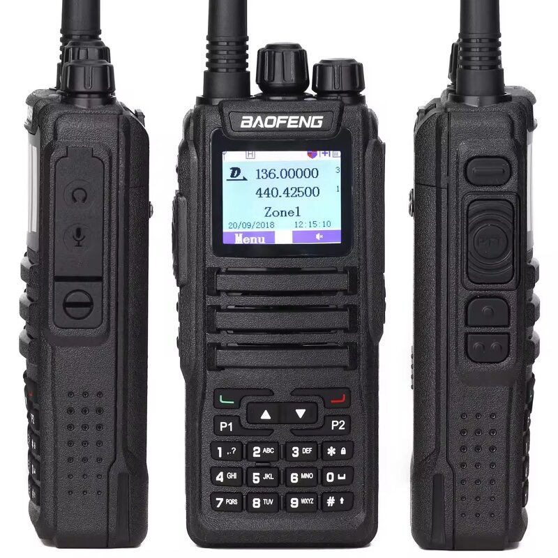 Handheld Walkie-Talkie Manufacturer - BF DM1701 High-Power Dual-Time Digital DMR Civil Analog