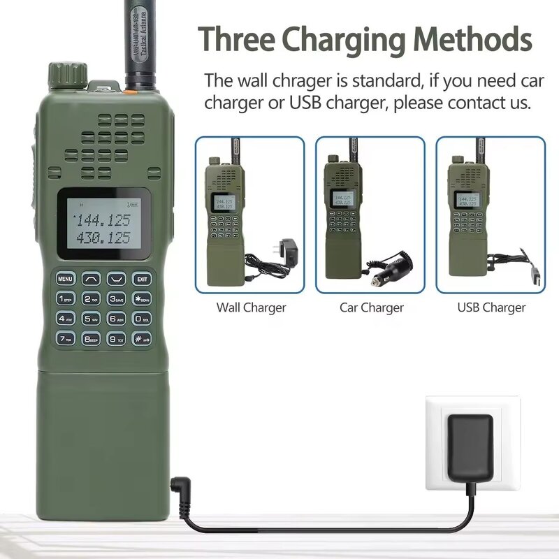 Walkie Talkie Manufacturer - AR-152 Long Range 10W 12000mAh High Capacity