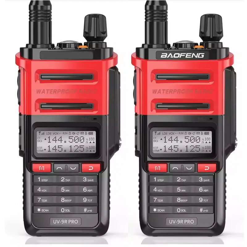 Walkie Talkie Manufacturer - UV-9R PRO IP68 Waterproof Handheld Dual Band UHF VHF