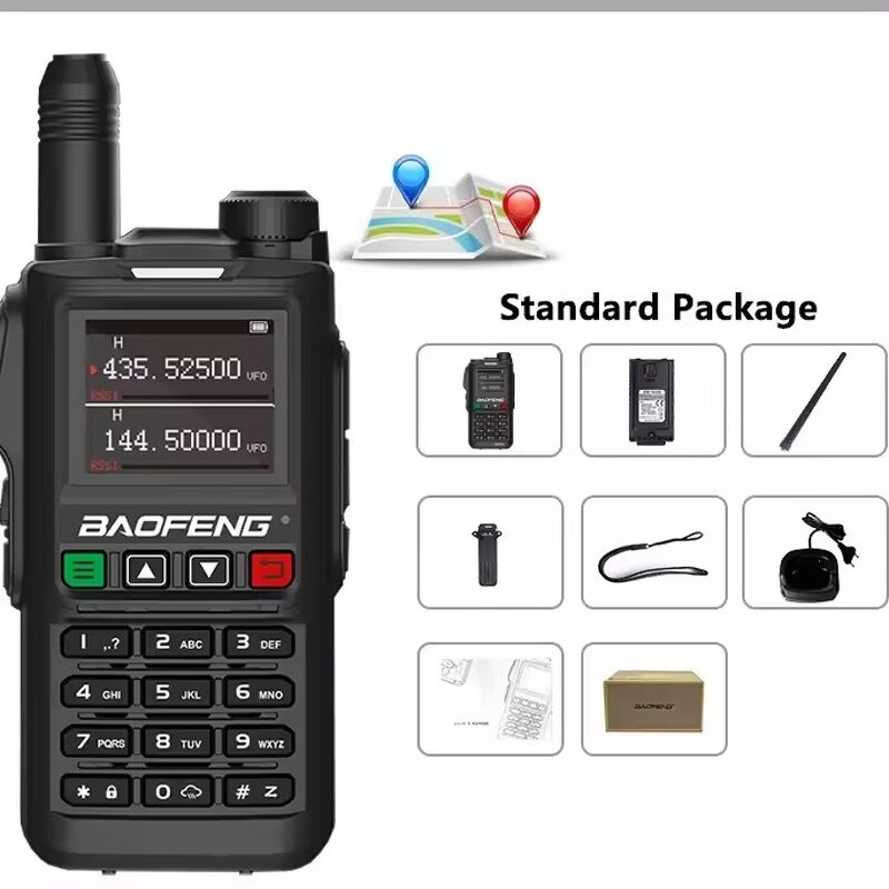 Walkie Talkie Manufacturer - UV-18H Multi-Frequency PTT with GPS VFO NOAA Long Range