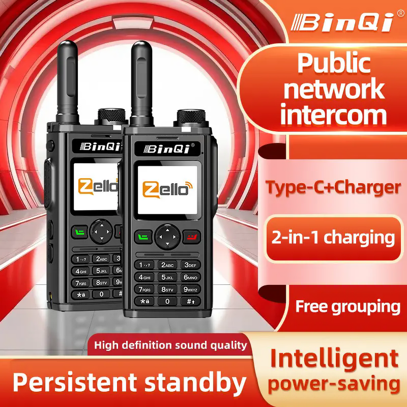 Analog Walkie Talkie Manufacturer - BinQi BQ-298EN High Volume 4G Network GPS Zello WiFi
