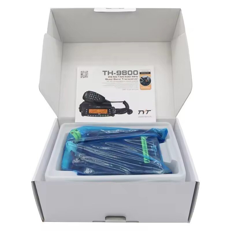 Mobile Radio Manufacturer - TYT TH-9800 Quad Band Transceiver High Power Car Radio
