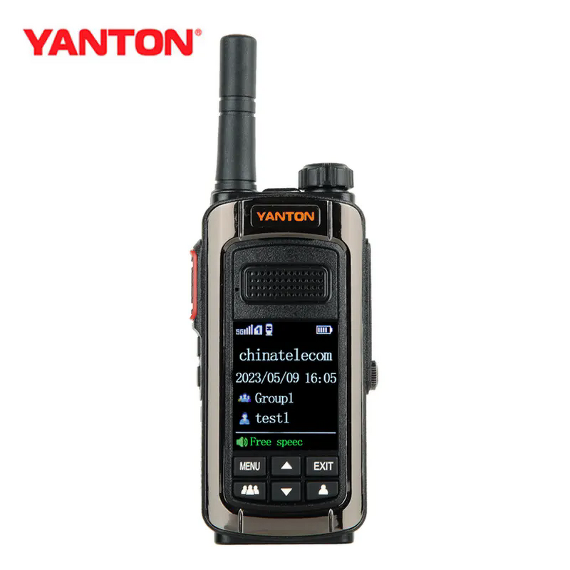4G LTE PoC Two-Way Radio Manufacturer - YANTON T-X9 Real PTT IP Network 2W Output