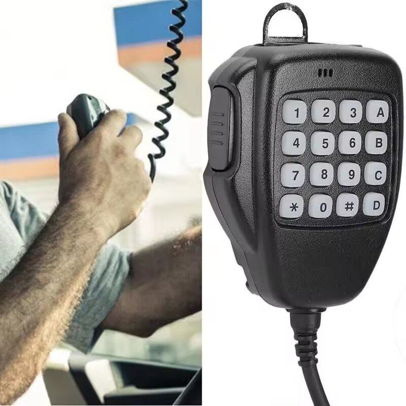 Remote Microphone Manufacturer - HM-118TN 8 Pin DTMF for Car Radio IC-2800H IC-2820