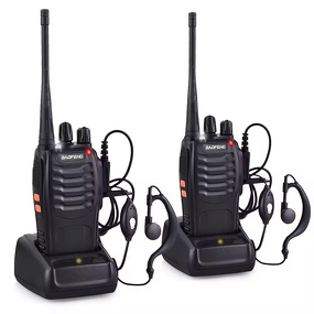Walkie Talkie Manufacturer - BF-888S UHF 16CH 1500mAh Two Way Radio