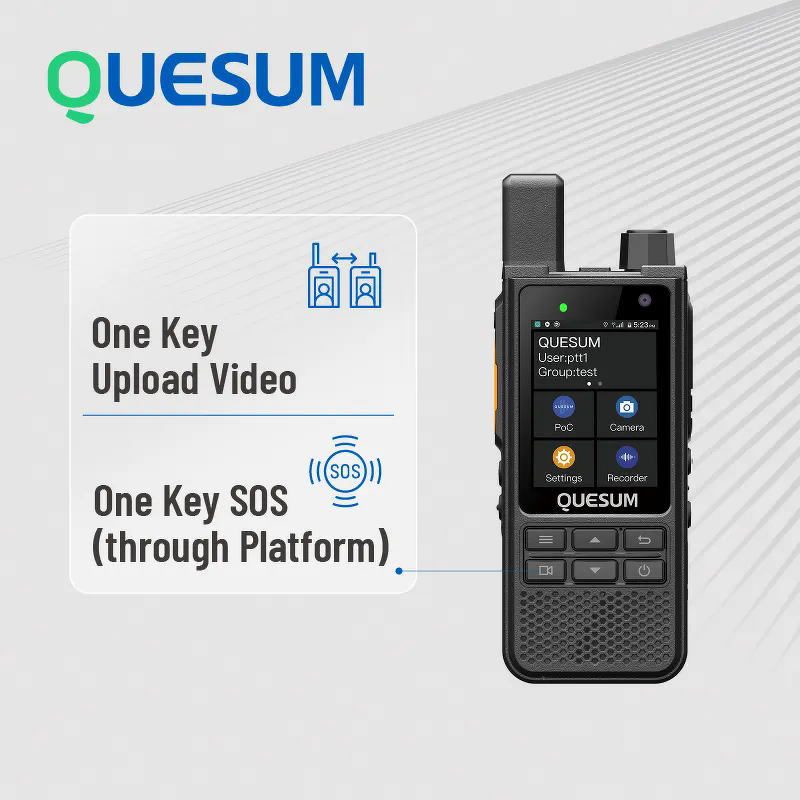Android 4G POC PTT Walkie Talkie Manufacturer - Quansheng MP70s Rugged with GPS WiFi Bluetooth