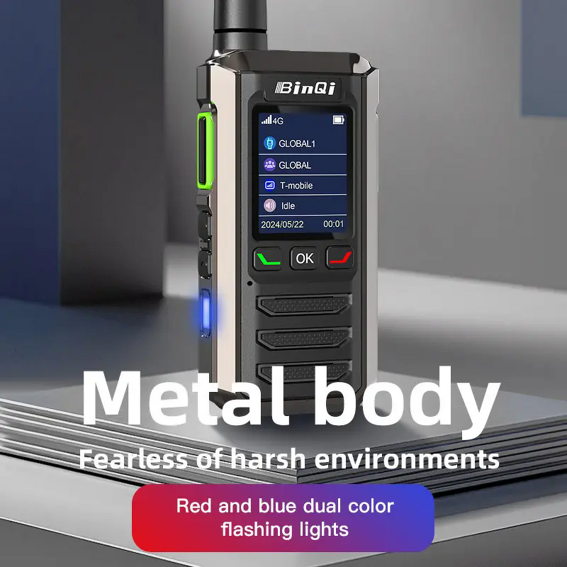 4G POC Radio Manufacturer - BinQi BQ-H20 Handheld High Volume Automatic PTT 5000km