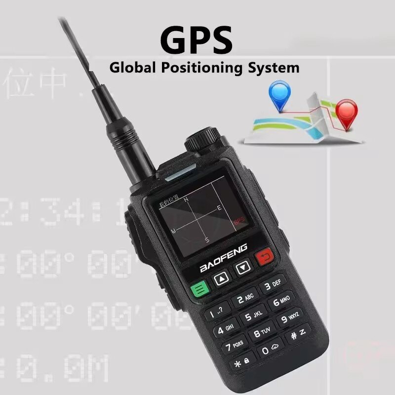 Walkie Talkie Manufacturer - UV-18H Multi-Frequency PTT with GPS VFO NOAA Long Range