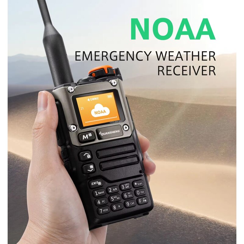 Walkie Talkie Manufacturer - Quansheng UV-K58 Full Band USB C 5W AM FM Handheld Two-Way