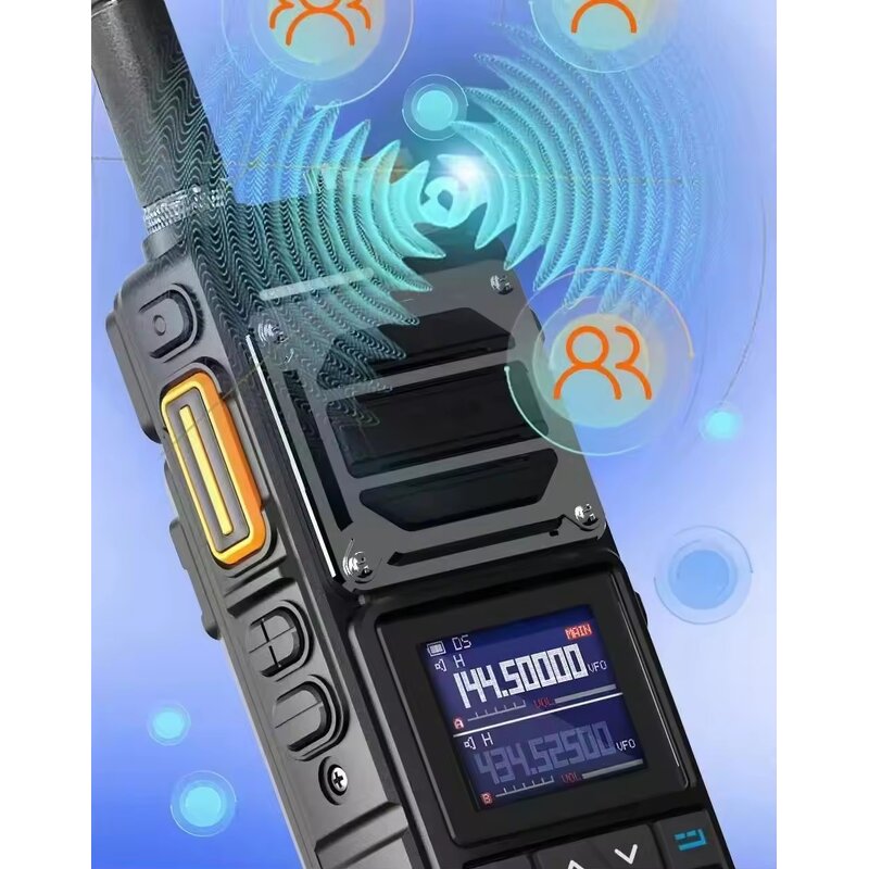 Two-Way Radio Manufacturer - UV-25L Long Range Tri-Band 10W Output Type-C