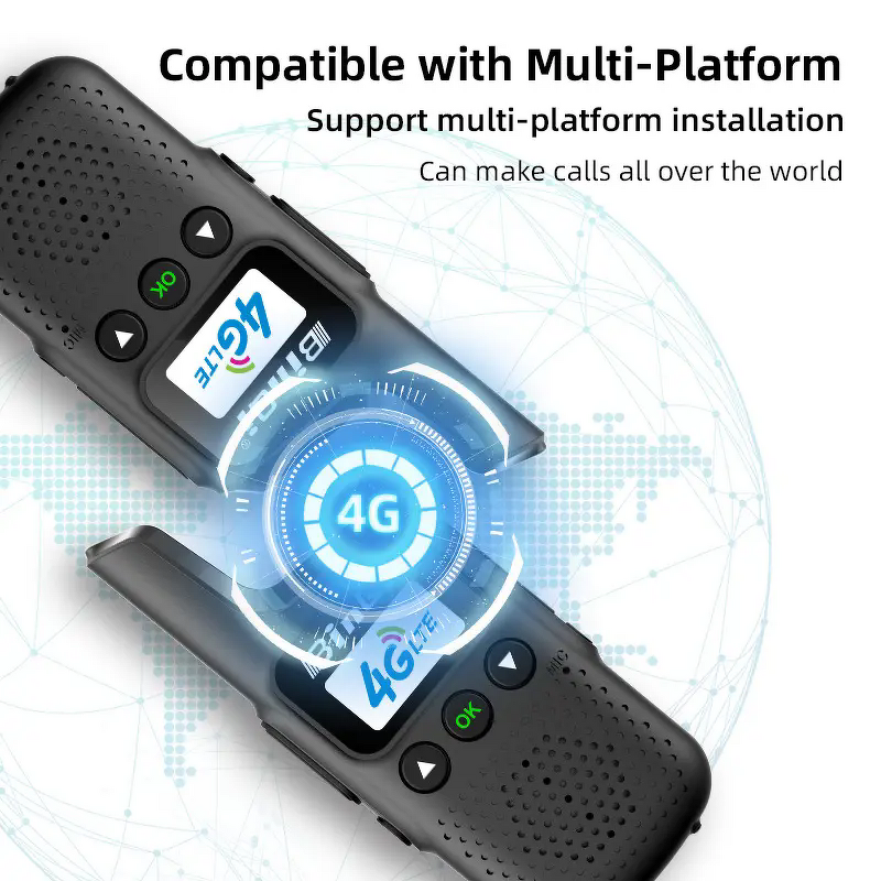 4G Handheld Two-Way Walkie Talkie Manufacturer - BinQi BQ-M1 Loud Horn 5000km Range
